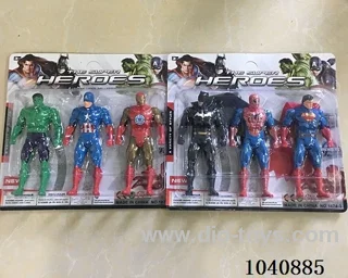 14.5cm leader/Iron Man/The Hulk/Spider/Superman/bat