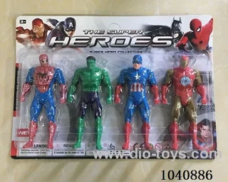 14.5cm leader/Iron Man/The Hulk/Spider/Superman/bat