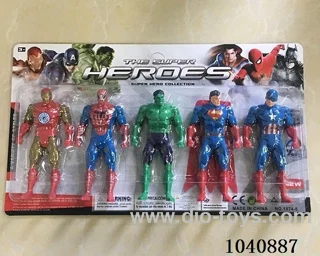 14.5cm Captain/ Iron Man /Hulk /Spider /Superman /Bat