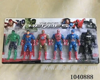 14.5cm Captain/ Iron Man /Hulk /Spider /Superman /Bat