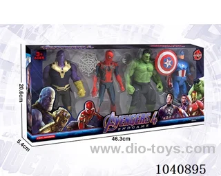 Thanos/Captain America/Hulk/Spider-Man with light