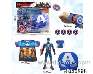 Captain America with light  in pvc bag