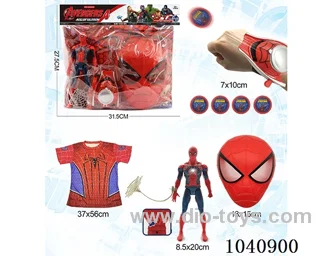 Spider-man with light in pvc bag