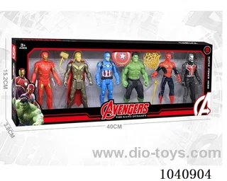 11.5cm Iron Man/Thor/Captain America/Hulk/Spider-Man/Ant-Man
