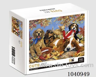1000PCS Puzzle toy in color box