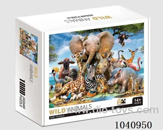 1000PCS Puzzle toy in color box