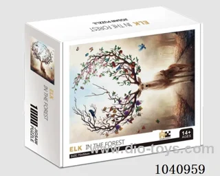 1000PCS Puzzle toy in color box