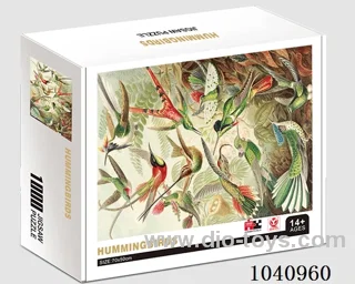 1000PCS Puzzle toy in color box