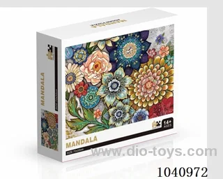 1000PCS Puzzle toy in color box