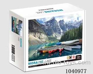 1000PCS Puzzle toy in color box
