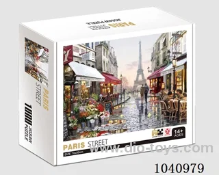 1000PCS Puzzle toy in color box