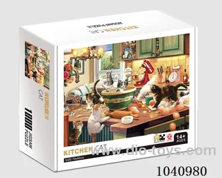 1000PCS Puzzle toy in color box