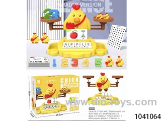 3 in 1 eduation scale toys in  color box