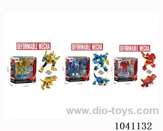Dinosaur Shape-shifting robot 3sets mixed loading