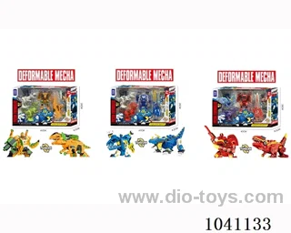 Shape-shifting Dinosaurs + shape-shifting weapons 3sets mixed loading