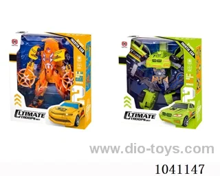shape-shifting robot 2color mixed loading  in color box