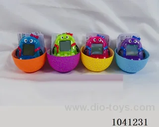 game machine in egg box