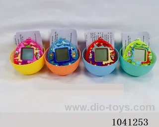 game machine in egg box
