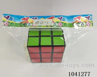 6.5cm cube in opp bag