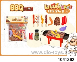 Barbecue grill set (12pcs) in PP bag with header