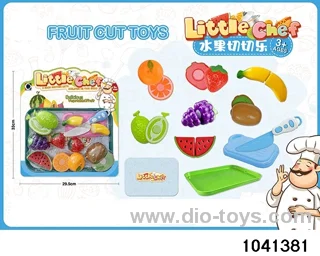 Vegetable Cutting Music Set in blister