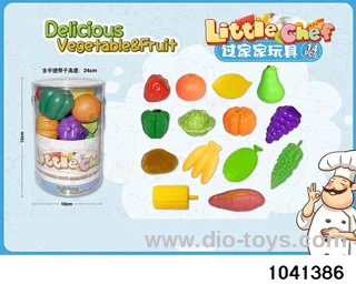 Vegetable and fruit barrels (14pcs) in Barrel
