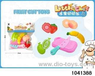 Fruit Cutting Music Set in PP bag with header