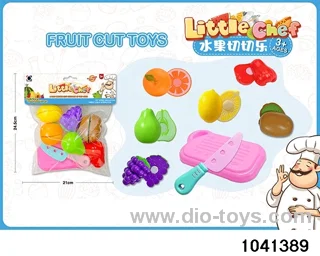 Fruit Cutting Music Set in PP bag with header