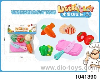 Vegetable Cutting Music Set in PP bag with header
