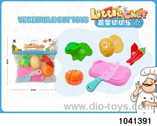 Vegetable Cutting Music Set in PP bag with header