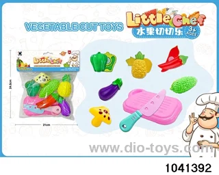 Vegetable Cutting Music Set in PP bag with header