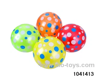 9-inch inflatable balloon in Net bag