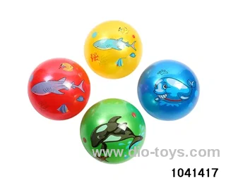9-inch inflatable balloon in Net bag