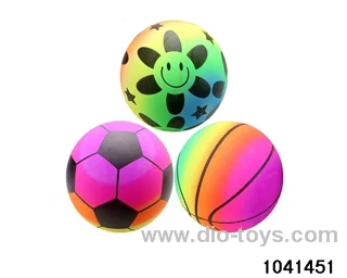 9-inch inflatable balloon in Net bag
