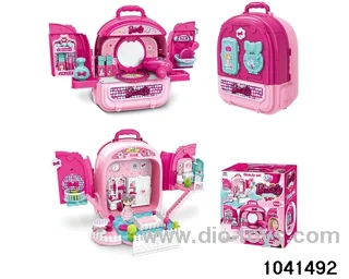 3-in-1 makeup backpack in color box