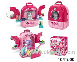 3-in-1 Pet Backpack - Cat in color box