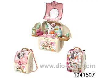 Pet backpack case in paper card