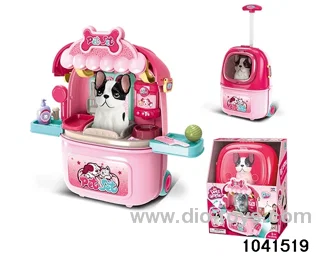 Pet trolley case (female) in display box