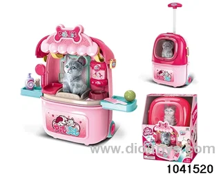Pet trolley case (female) in display box