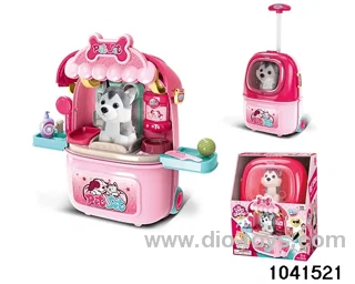 Pet trolley case (female) in display box