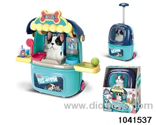 Pet trolley case (male) in display box