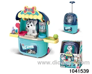 Pet trolley case (male) in display box