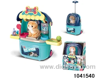 Pet trolley case (male) in display box