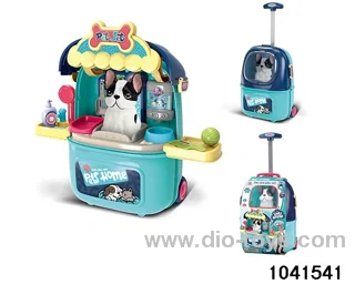 Pet trolley case (male) in paper card