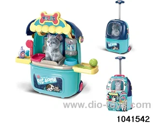 Pet trolley case (male) in paper card