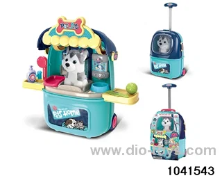 Pet trolley case (male) in paper card
