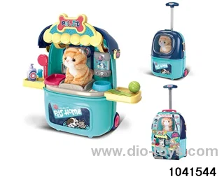 Pet trolley case (male) in paper card
