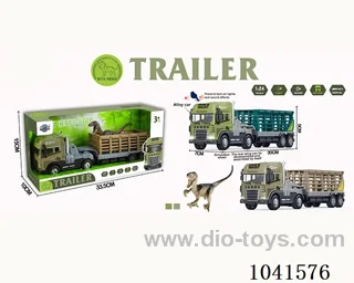 inertia alloy car with animal& light &musis 2color mixed loading include battery