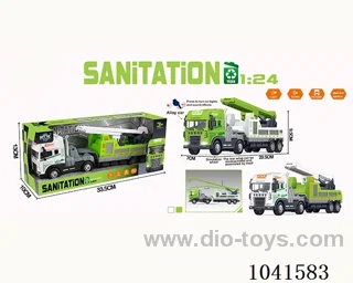 inertia alloy car with  light &musis 2color mixed loading include battery