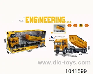 inertia alloy car with  light &musis include battery in window box